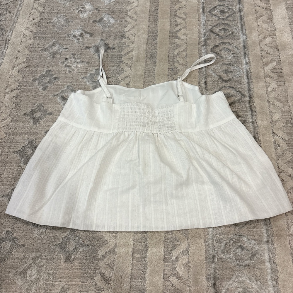 Hollister White Tank Top